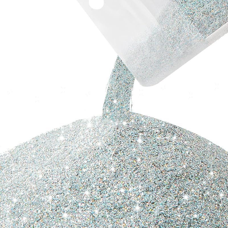 Silver Holographic Glitter Paint Additive for Interior & Exterior Wall