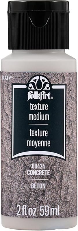 FolkArt Texture Medium, Concrete, 2 oz
