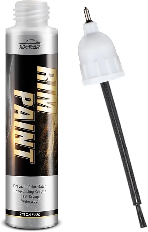 Dark Gun Gray Rim Touch Up Paint for Tesla - Long Lasting, Water and U