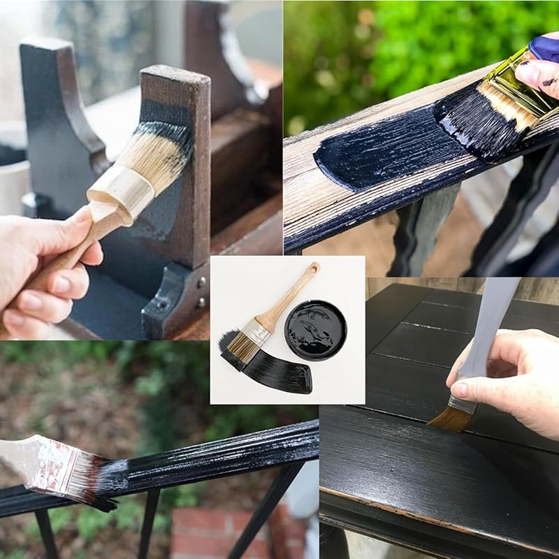 Vintage Chalk Paint for Furniture and Cabinets in Off White, Matte Fin