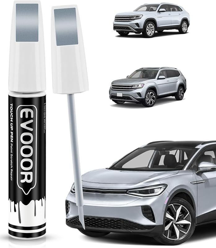 LA7R/Q3 Silver Mist Metallic Touch Up Paint Compatible with Volkswagen