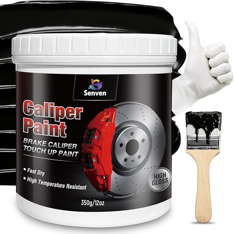 Black High Temperature Brake Caliper Paint for a Durable, Heat Resista
