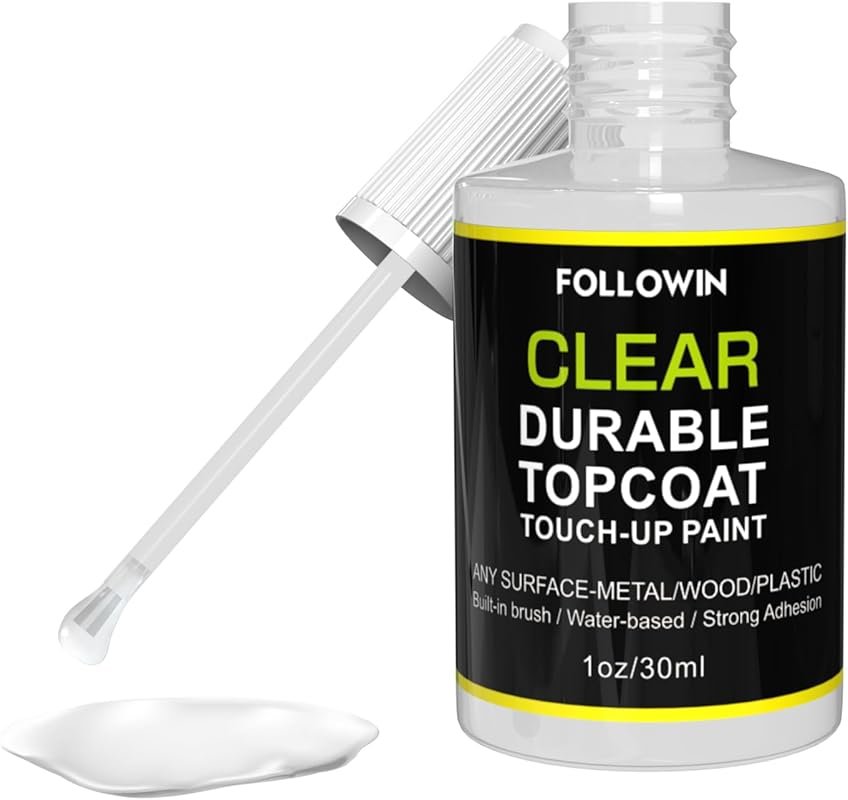 Gloss Water-Based Clear Coat Spray Paint for Cars, Metal, Wood, and Wa