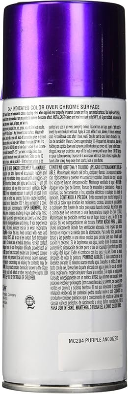 Dupli-Color MC204 Metalcast Automotive Spray Paint - Purple Anodized C