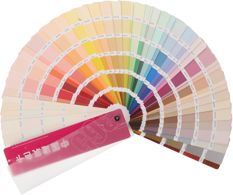 Abaodam Color Cards Deck 365 Color Paint Sample Cards Set Standard Arc