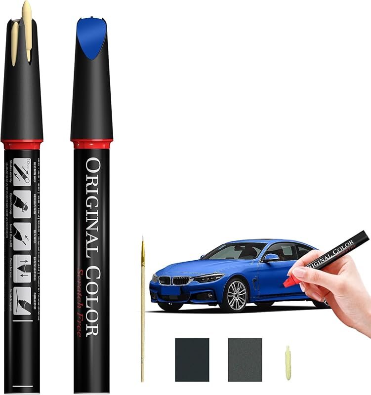 Carhoo Montego Blue Custom Color Automotive Touch Up Paint for BMW Veh