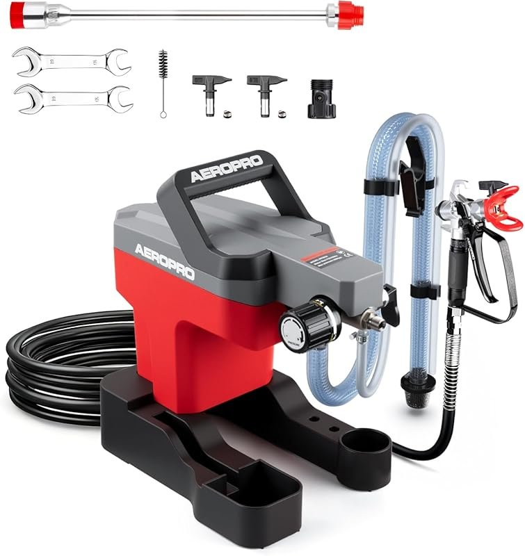 AEROPRO Tools Airless Paint Sprayer for House Painting, 3000PSI High P