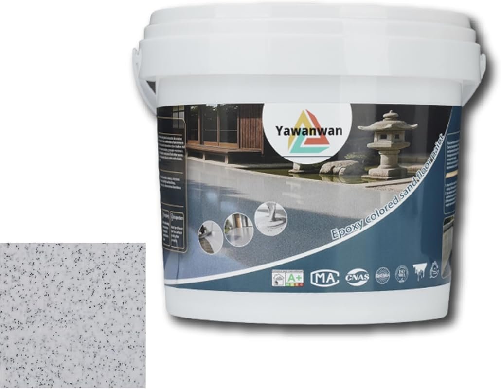 Self-Leveling Epoxy Floor Paint for Indoor Concrete Basement Floors –