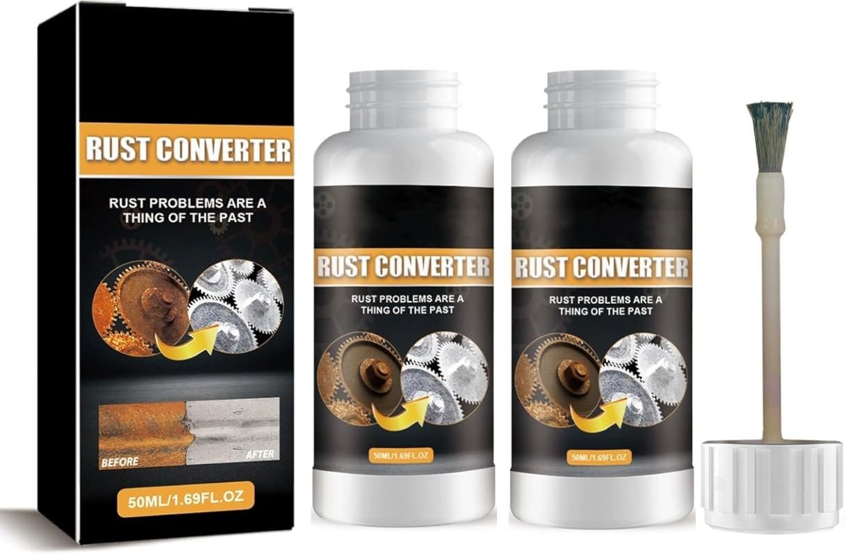 Rust Remover and Converter: Prevents Corrosion on Metal Vehicles, Tool