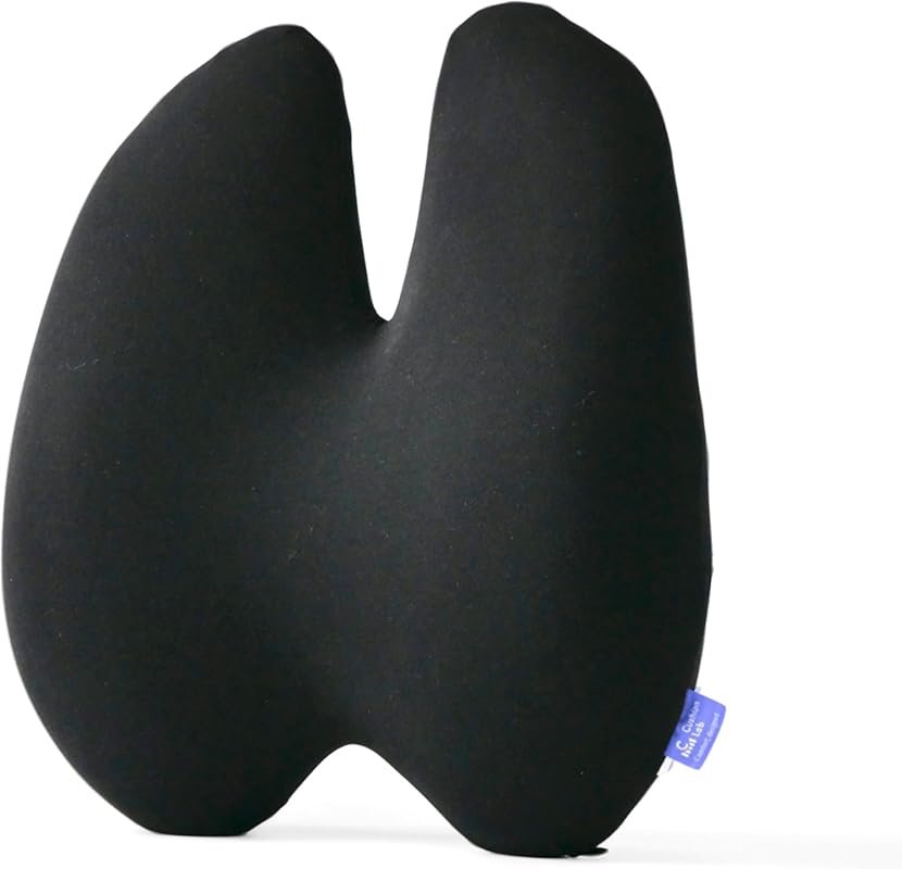 Ergonomic Lumbar Pillow with Firm Back Support for Lower Back Pain Rel