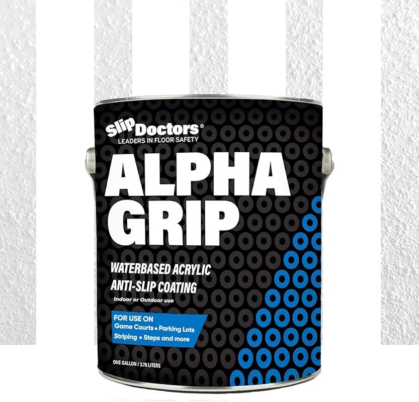 Alpha Grip Non-Slip Paint for Concrete: Durable Non-Skid Coating, Idea
