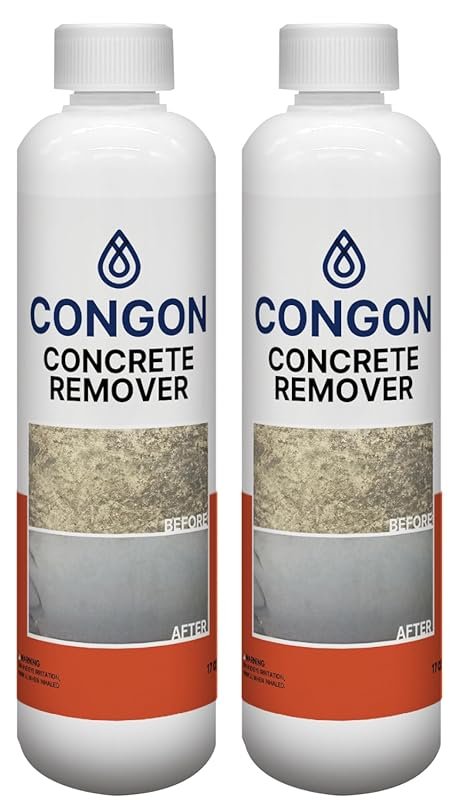 Congon Organic Acid Concrete and Cement Remover for Metal Tools, Molds