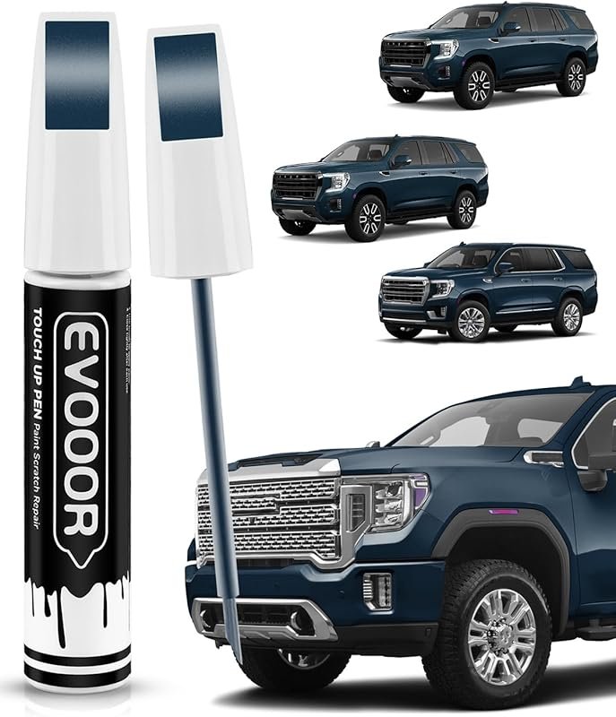 GMC Downpour Metallic Exact Match Touch-Up Paint: 2 in 1, Fixes Chips 
