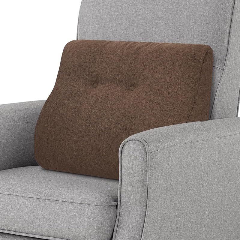 Ergonomic Memory Foam Lumbar Support Pillow for Sofa with Machine Wash