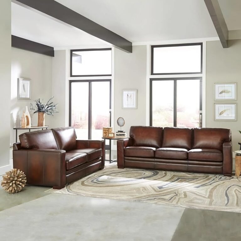 5 Best Leather Sectional Sofas 2026: Quality & Expert Tested