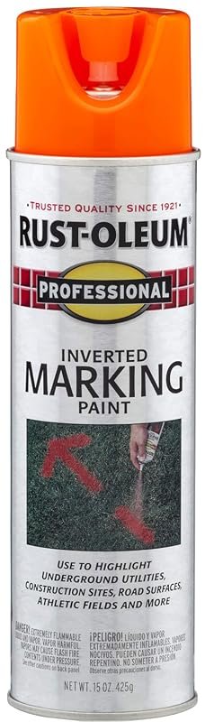 Rust‑Oleum 2554 Professional Inverted Marking Spray Paint – Fluorescen