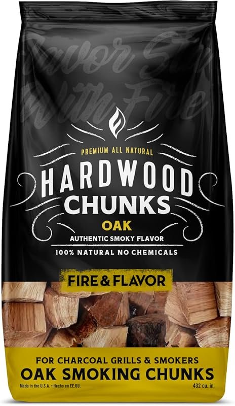 Old Potters Smoker Wood Chunks – Hickory, 13–16 lb, 2×3 in pieces for