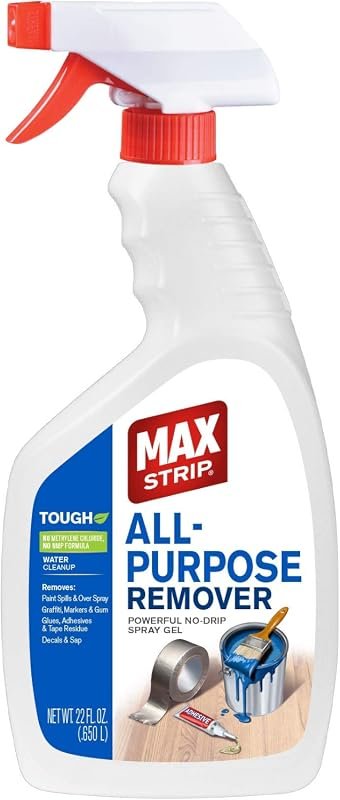 Max Strip all-purpose paint remover and drip cleaner for multi-surface