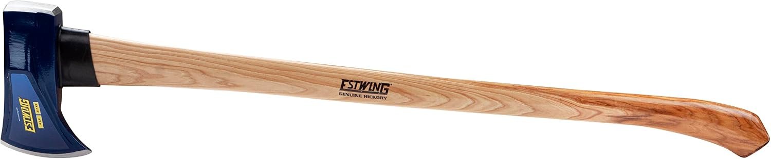 Estwing 6 lb Splitting Maul, 36 Hickory Handle, Forged Head Hardened