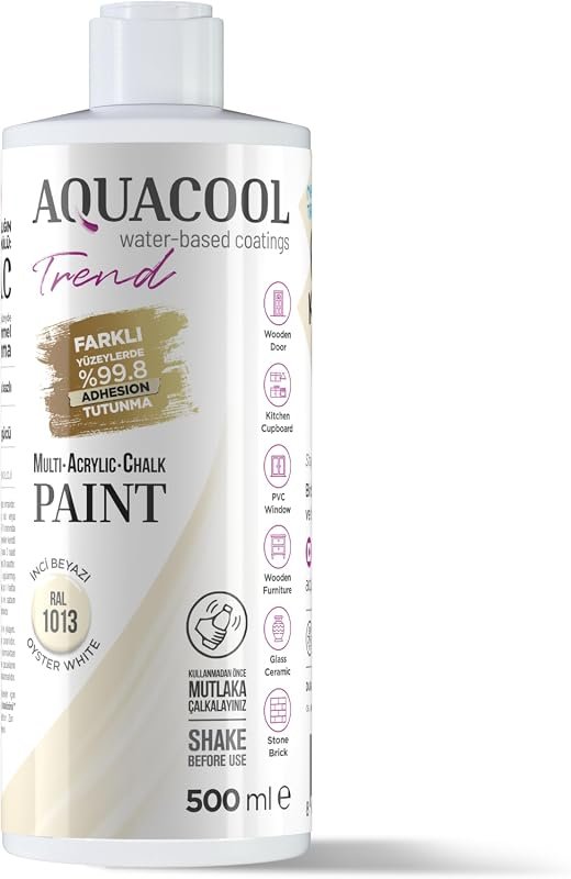 Aquacool Trend MAC All‑in‑One Furniture Paint – no‑sand, no‑primer, se