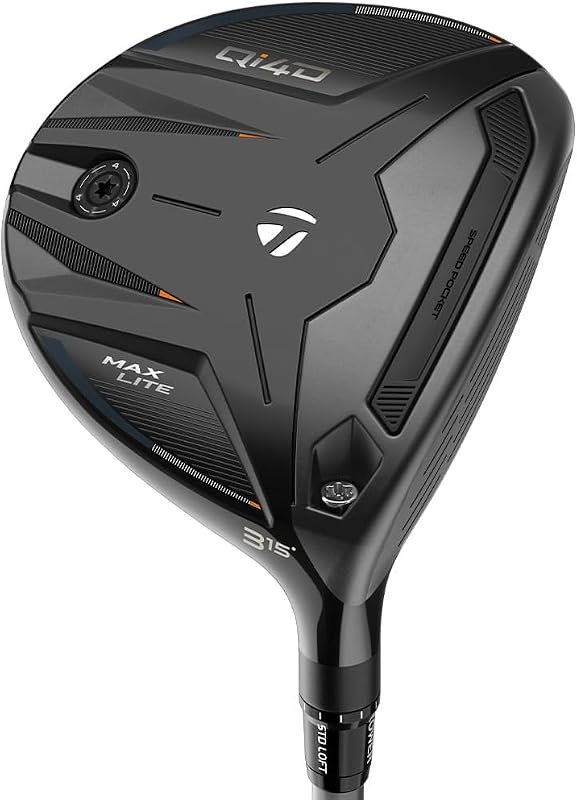 TaylorMade Qi4D Max Men's Fairway Wood – High-Performance Carbon Face,