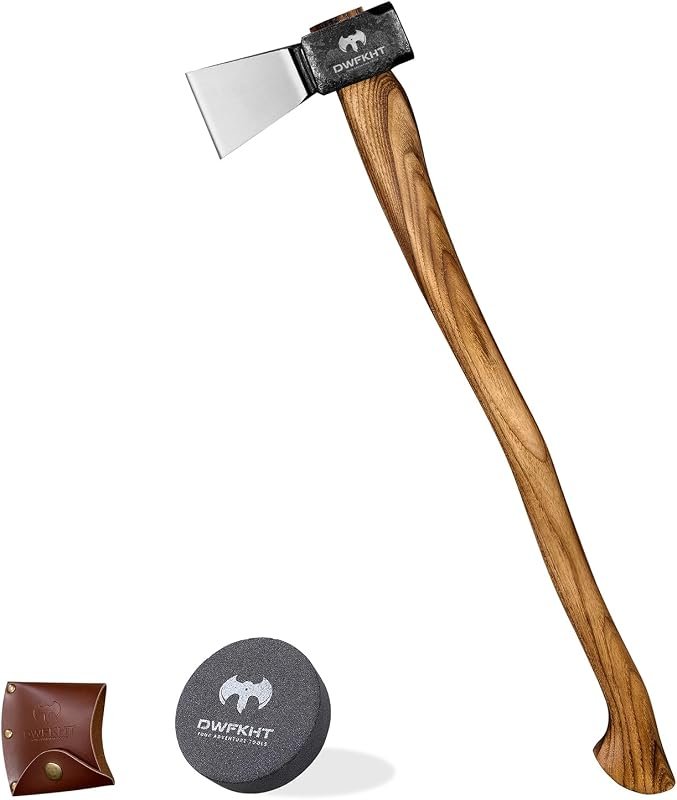 31.3 Splitting Maul, 6.6 lb Steel Head with Rugged Handle – Powerful
