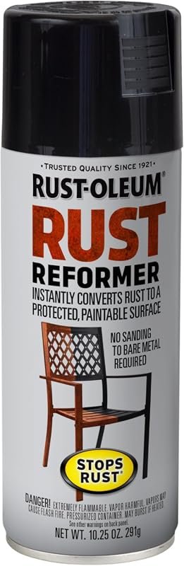 Rust-Oleum Stops Rust Reformer Spray converts Rust into a protected, p