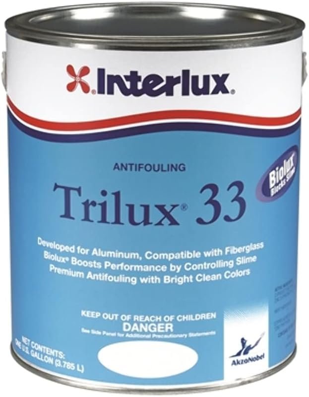 Interlux Trilux 33 Antifouling Paint provides reliable fouling protect