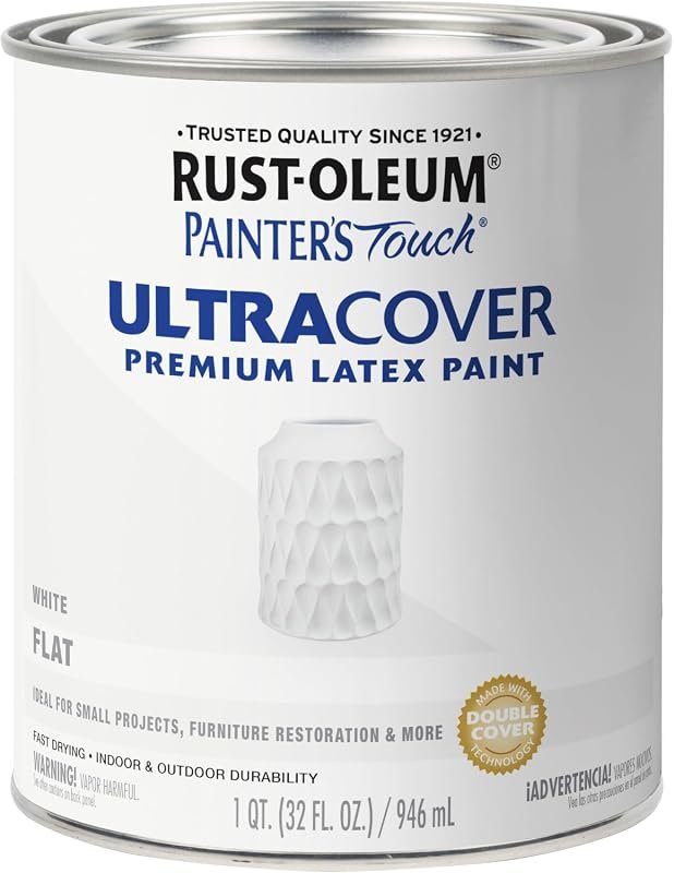 Rust-Oleum Painter's Touch Latex Brush-On Paint yields even coverage w
