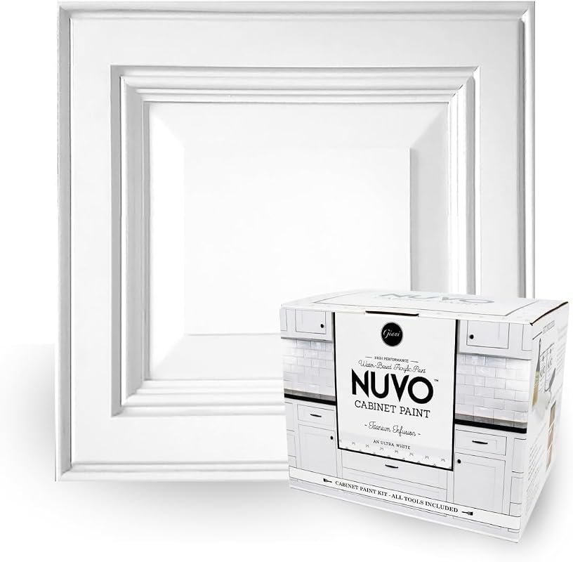 Nuvo Titanium Infusion Cabinet Makeover Kit for Easy DIY, 7-Piece Set,