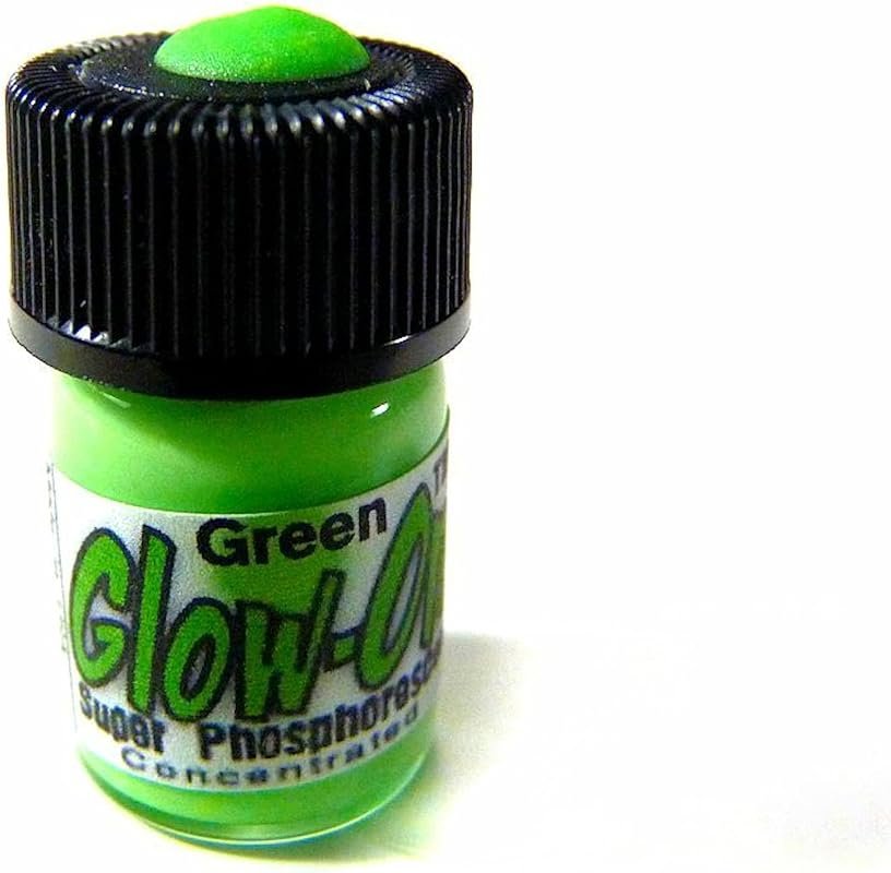 Glow-On Green Color Gun Night Sights Paint for Vivid Night Visibility,