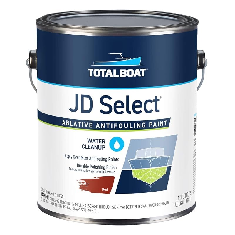 TotalBoat JD Select Water-Based Antifouling Bottom Paint for Boats – R