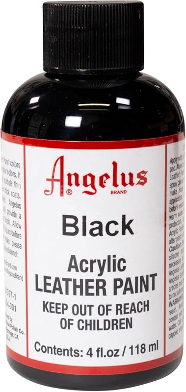 Angelus Acrylic Leather Paint for Shoes, Sneakers, Leather, Canvas, an