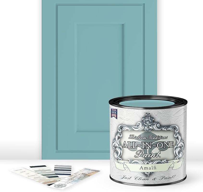 Heirloom Traditions All-In-One Paint in Amalfi, Quart for easy application and durable, color-rich finish