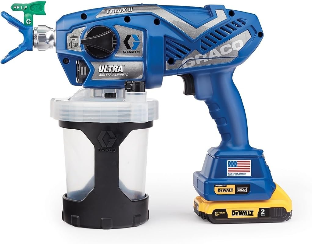 Versatile Handheld Paint Sprayer for Fast, Even Coats on Small to Medi
