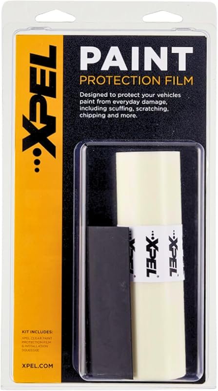 XPEL Clear Paint Protection Film Roll, 6 x 84 Inches, Self-Healing PPF Kit Included
