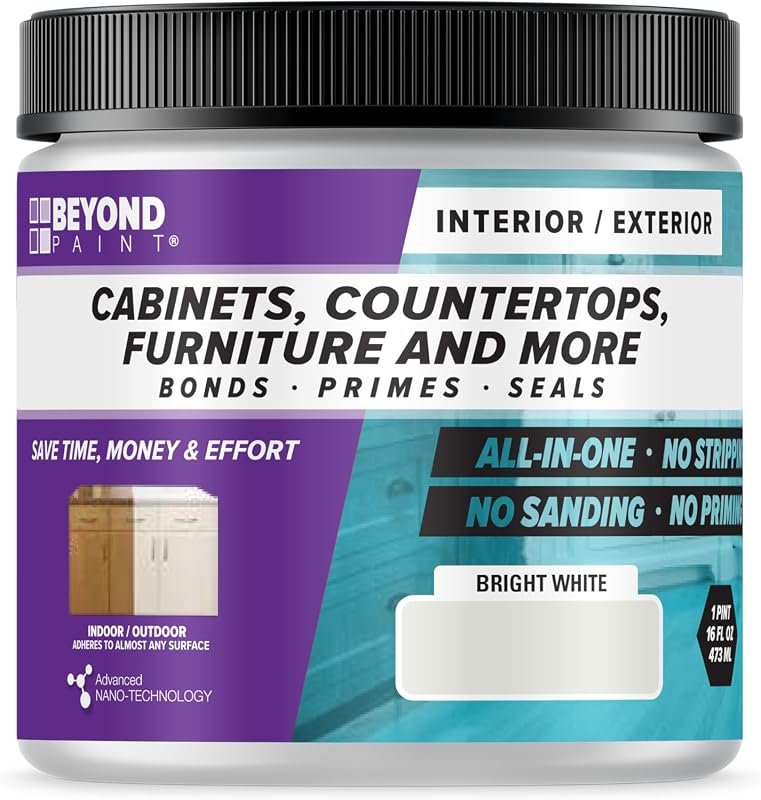 Beyond Paint All-in-One Refinishing Paint with No Sanding, Matte Finish