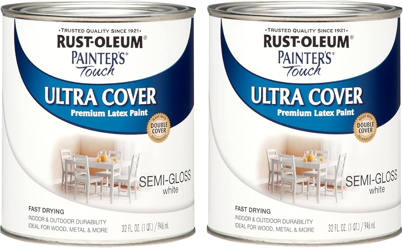 Rust-Oleum Painter's Touch Latex Brush-On Paint delivers a durable sem
