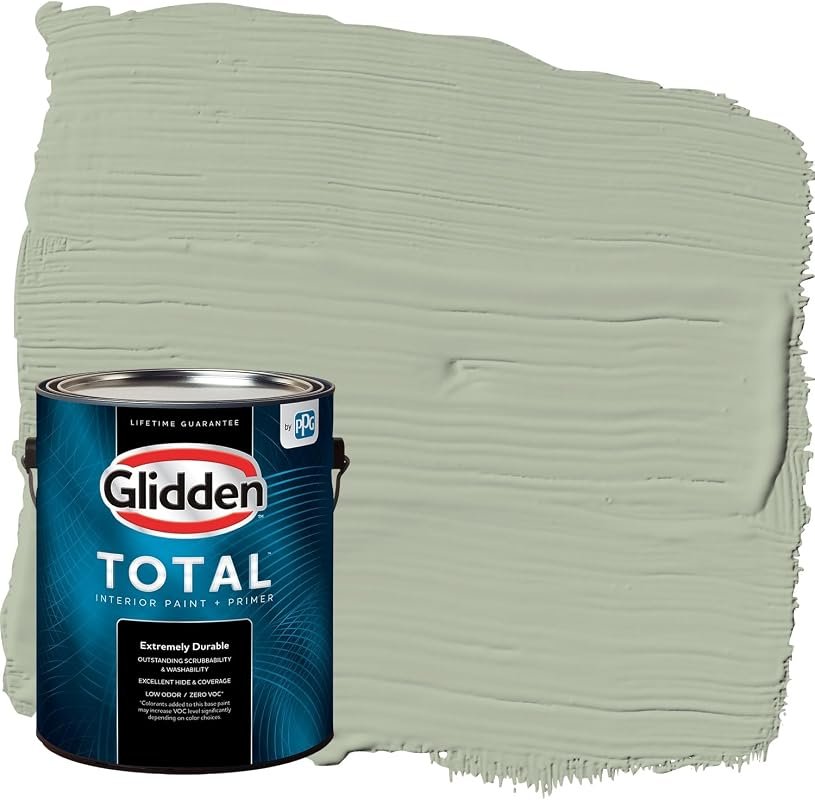 Glidden Total Interior Wall Paint and Primer All-in-One in Light Sage 
