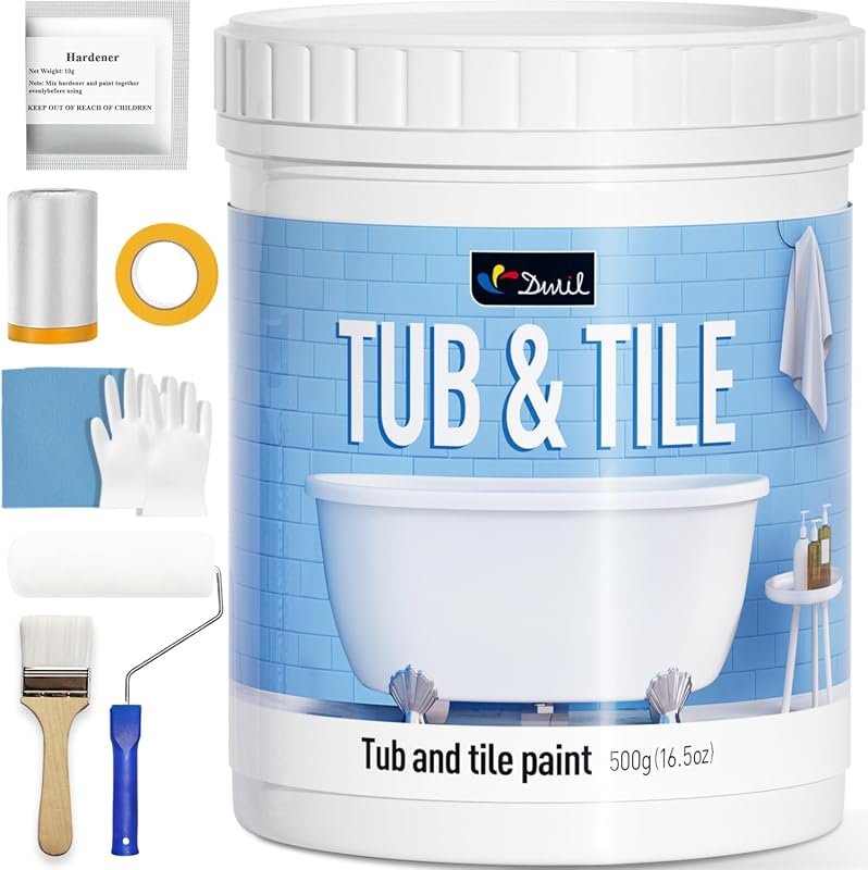 DWIL Tub & Tile Refinishing Kit – 16.5oz