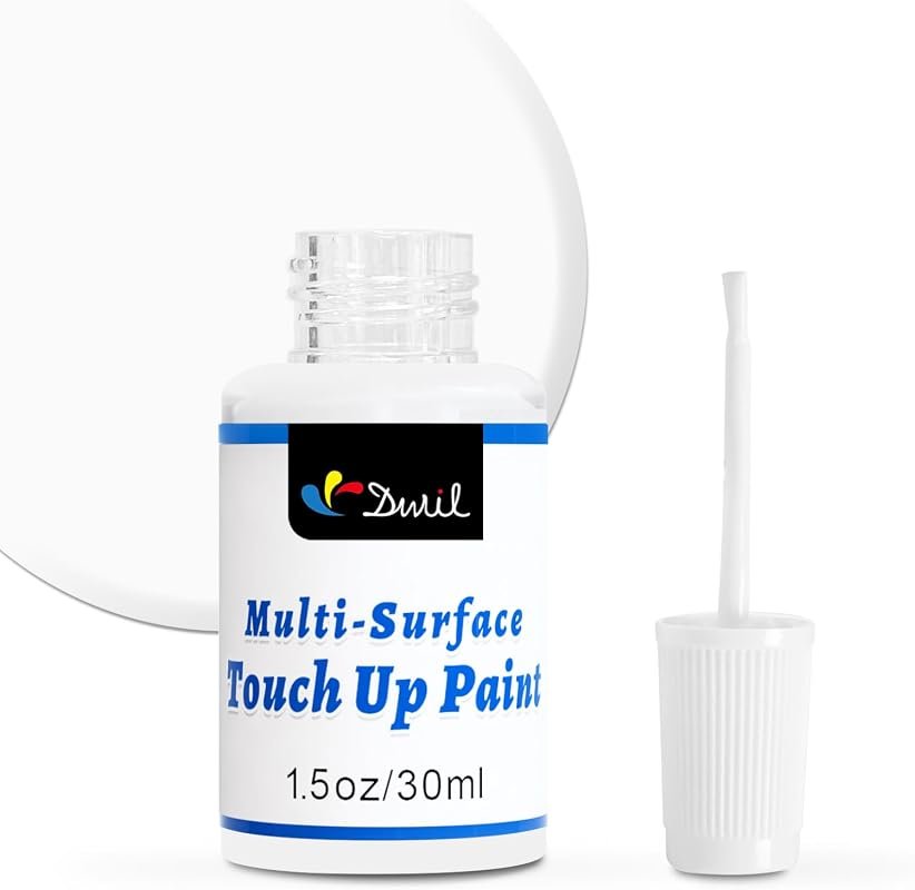 DWIL White Touch-Up Paint Pen - Multi-Surface, Scratch Repair for Wall