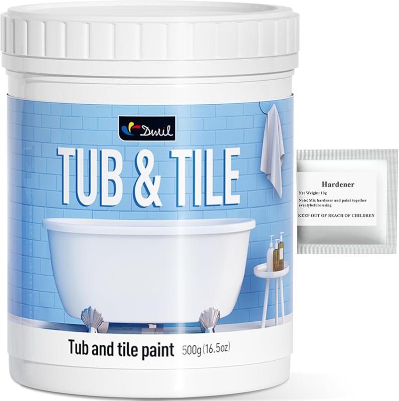 DWIL Tub & Tile Paint with Hardener – 16.5oz