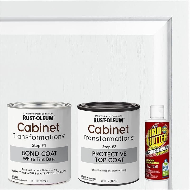 Rust-Oleum Cabinet Transformations Complete Coating Kit in Pure White
