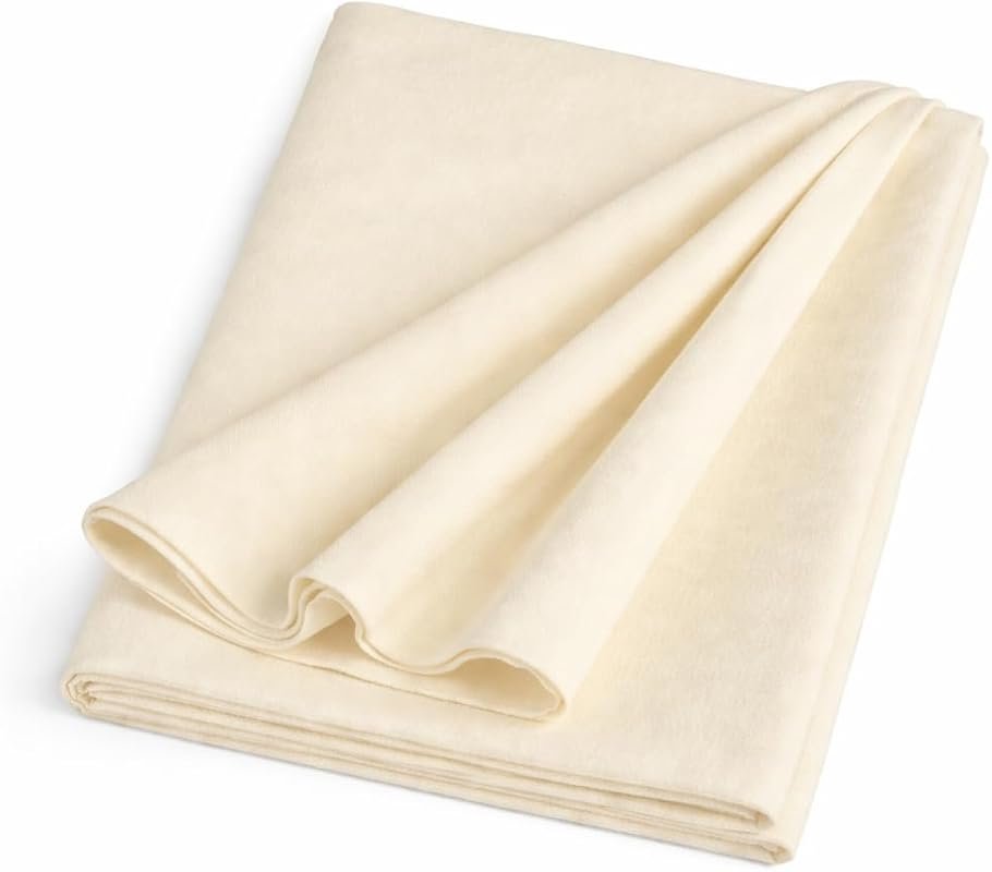 Premium 10oz Natural Cotton Duck Canvas Fabric, 62-Inch Wide, for Arts & Crafts, Backings and Covers