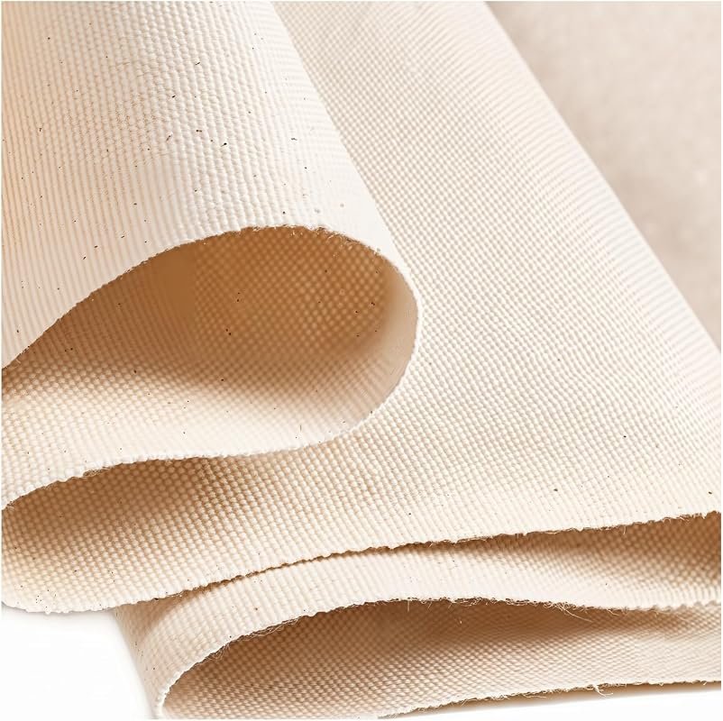 100% Cotton Canvas Fabric by the Yard, 63-Inch Wide, 2 Yards, 7 oz